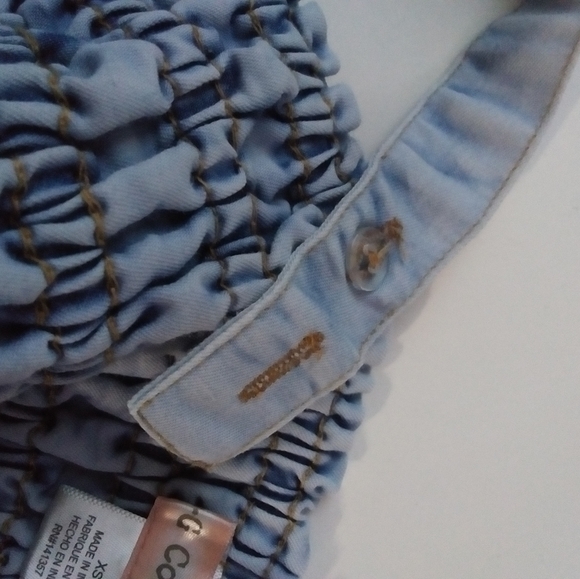 B.O.G Collective Sweetheart Denim Top Size XS - Picture 4 of 6